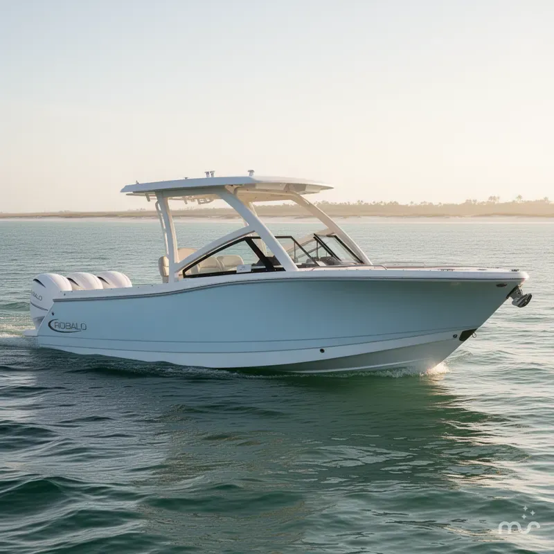 Slide: The Image of Robalo R277 Dual Console 2026 - 0