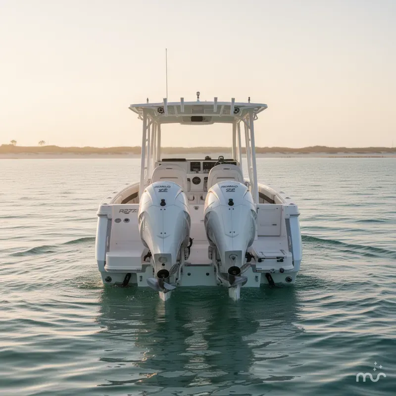 Slide: The Image of Robalo R277 Dual Console 2026 - 2