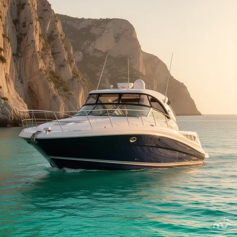 Slide: The Image of Sea Ray 40 Sundancer 2008 - 2