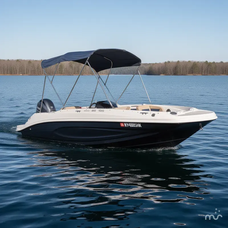 Slide: The Image of Hurricane SunDeck Sport 185 OB 2023 - 0