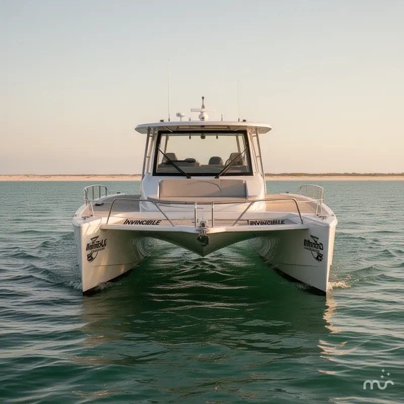 Slide: The Image of Invincible 33 Catamaran 2026 - 1