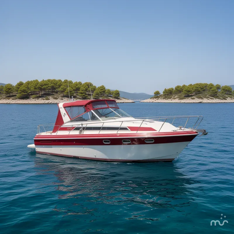 Slide: The Image of Wellcraft 3200 St. Tropez 1988 - 1
