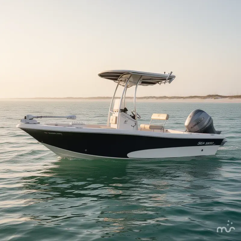 Slide: The Image of Carolina 21 Sea Skiff 2017 - 2