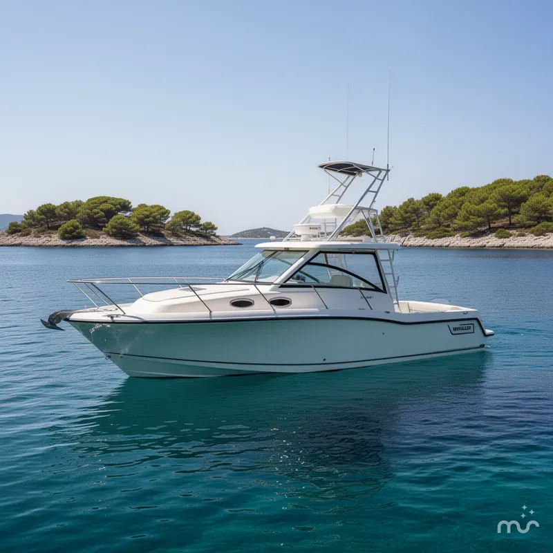 Slide: The Image of Boston Whaler 315 Conquest 2018 - 2