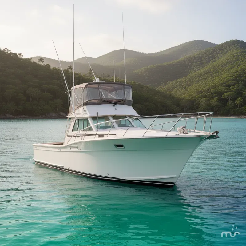 Slide: The Image of Luhrs 290 Sport Fisherman 1973 - 1