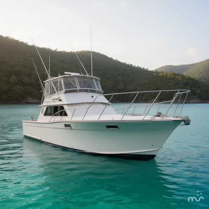 Slide: The Image of Luhrs 290 Sport Fisherman 1973 - 2