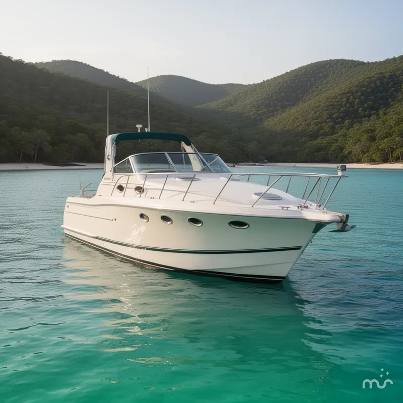 Slide: The Image of Chris-Craft 340 Crowne 1995 - 2