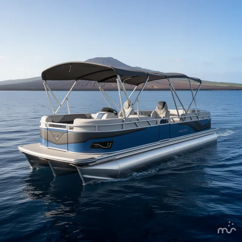 The Image of Avalon 2585 Venture 85 Quad Lounger, Tri Toon, High Performance 2026 - 0