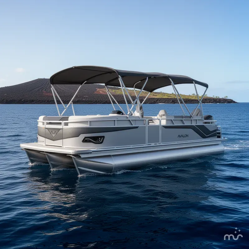 The Image of Avalon 2385 Venture 85 Rear Fish, Tri Toon, High Performance 2026 - 0