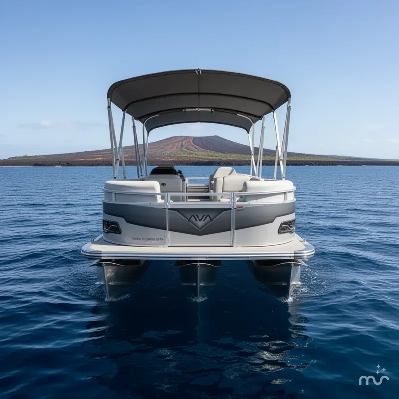 Slide: The Image of Avalon 2385 Venture 85 Rear Fish, Tri Toon, High Performance 2026 - 3