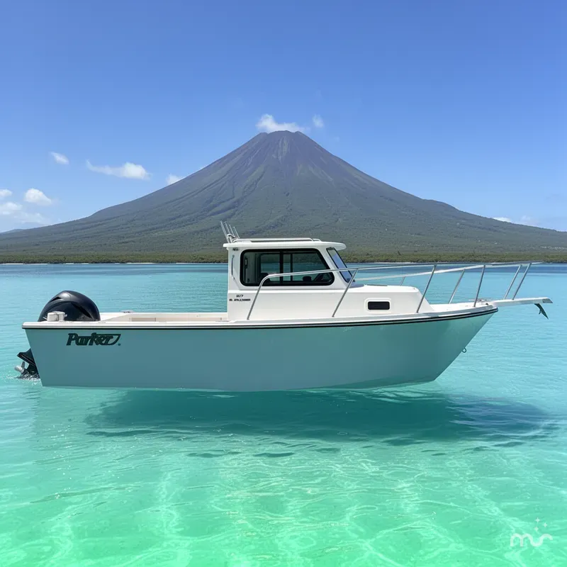 Slide: The Image of Parker Marine 217 Explorer WITH AC IN CABIN 2026 - 2