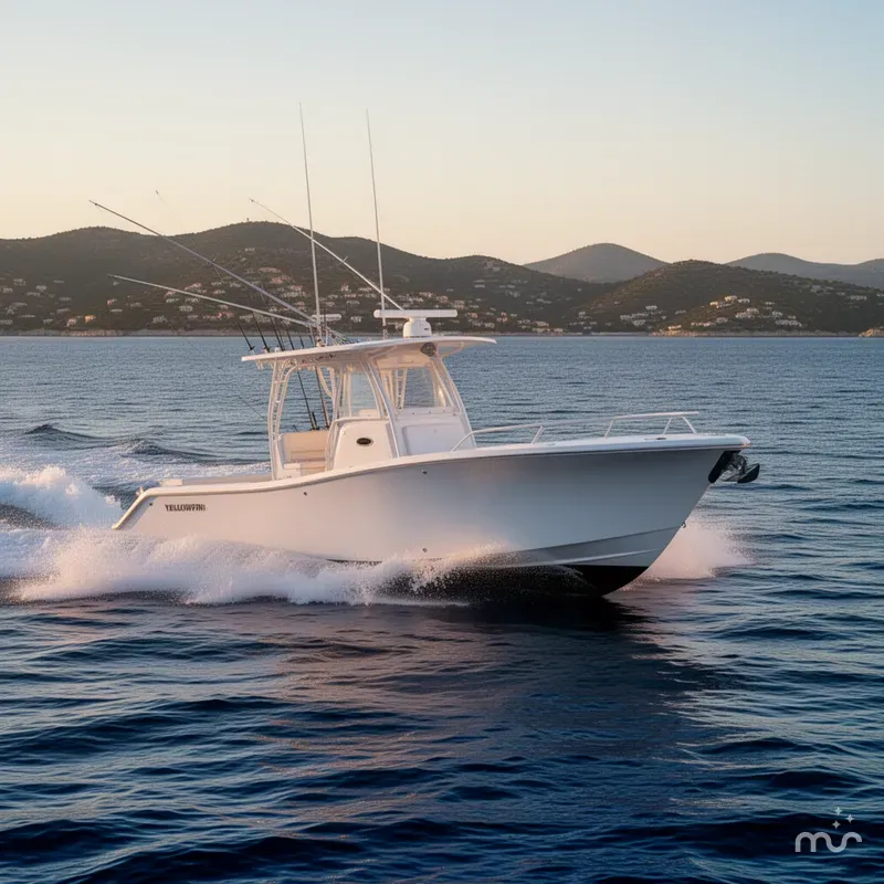 Slide: The Image of Yellowfin 39 Offshore 2014 - 2
