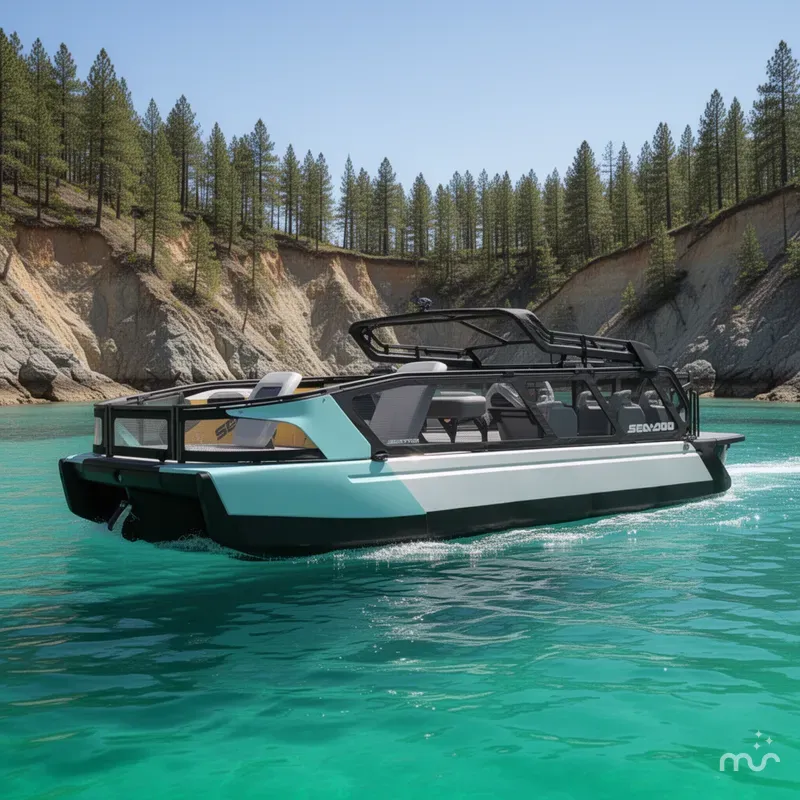 The Image of Sea-Doo Switch Sport™ 21 - 300 Hp Galvanized 2026 - 0