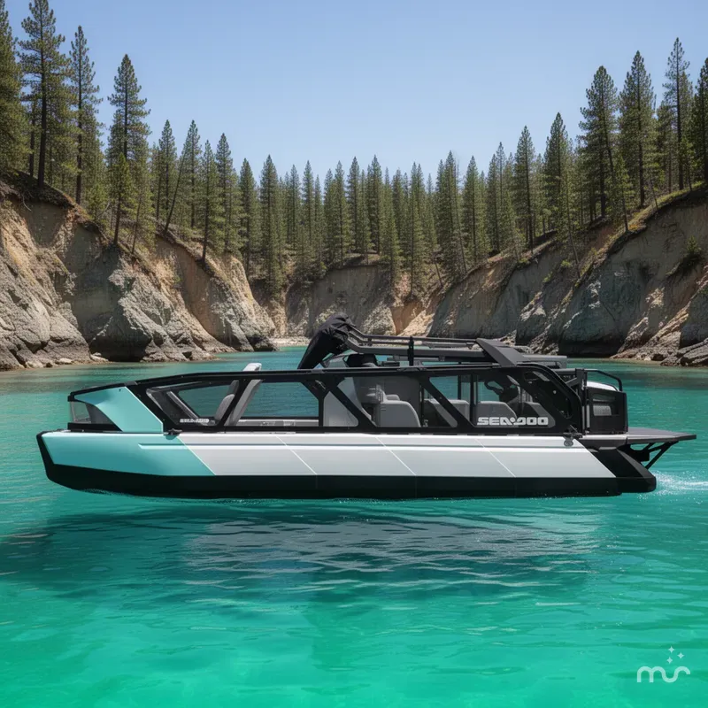 Slide: The Image of Sea-Doo Switch Sport™ 21 - 300 Hp Galvanized 2026 - 2