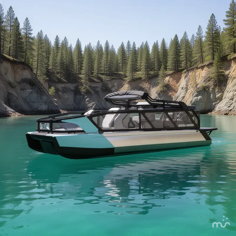Slide: The Image of Sea-Doo Switch Sport™ 21 - 300 Hp Galvanized 2026 - 4