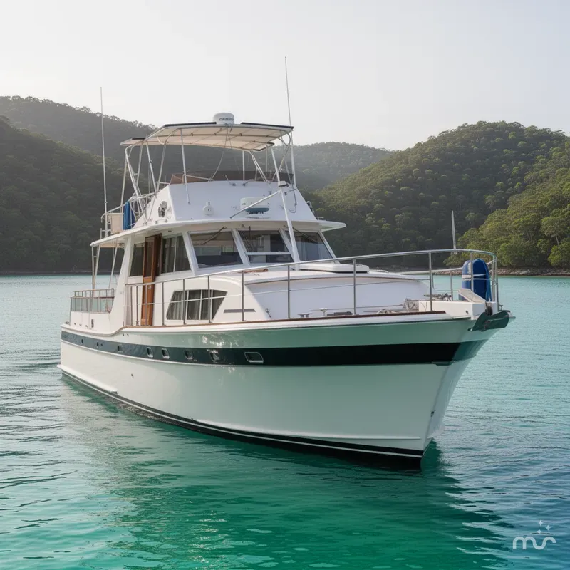 Slide: The Image of Chris-Craft 55 Commander 1973 - 1