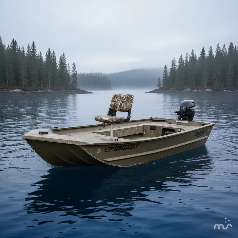Slide: The Image of Tracker Grizzly 1654 T Sportsman 2026 - 2
