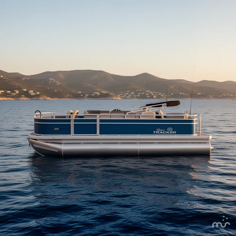 Slide: The Image of Sun Tracker Fishin' Barge 20 DLX 2026 - 2