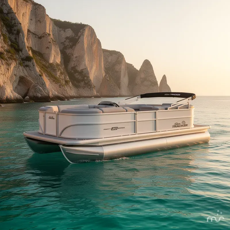 The Image of Sun Tracker Party Barge 20 DLX 2026 - 0