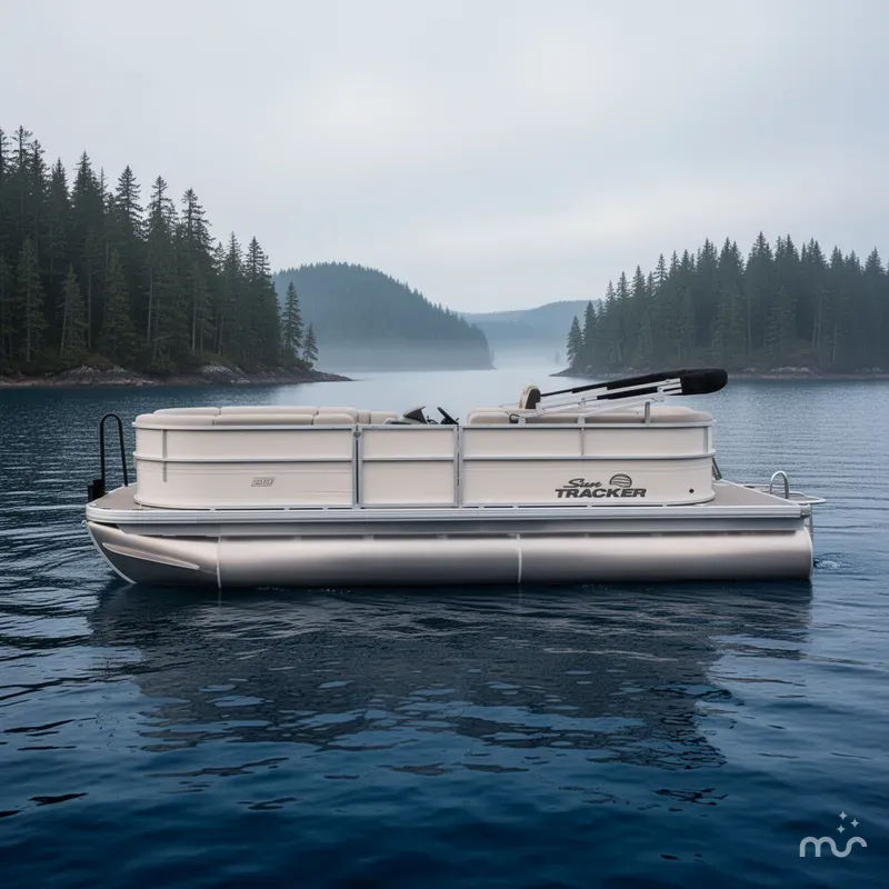 Slide: The Image of Sun Tracker Party Barge 20 DLX 2026 - 2