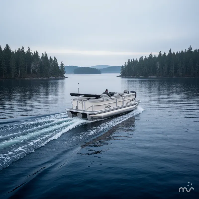 Slide: The Image of Sun Tracker Party Barge 20 DLX 2026 - 4