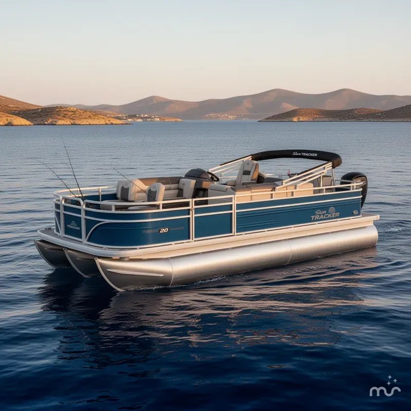 The Image of Sun Tracker Fishin' Barge 20 DLX 2026 - 0