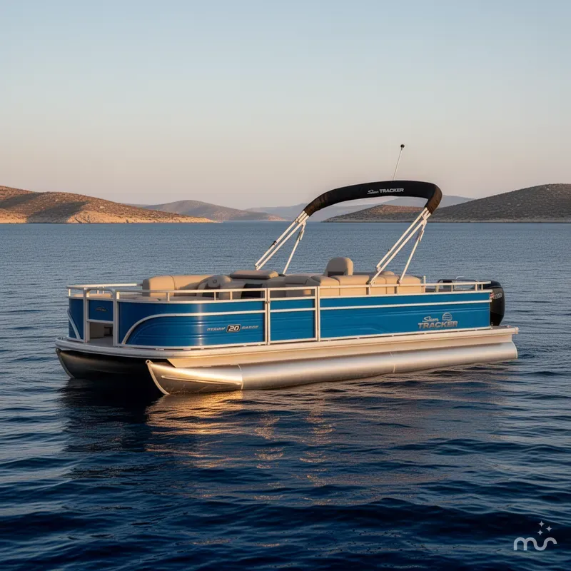 Slide: The Image of Sun Tracker Fishin' Barge 20 DLX 2026 - 2