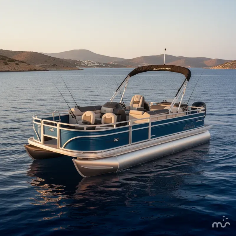 Slide: The Image of Sun Tracker Fishin' Barge 20 DLX 2026 - 3