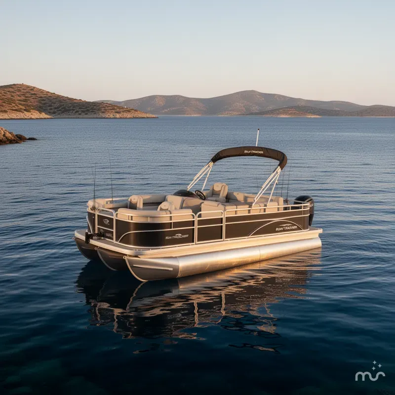Slide: The Image of Sun Tracker Fishin' Barge 20 DLX 2026 - 4