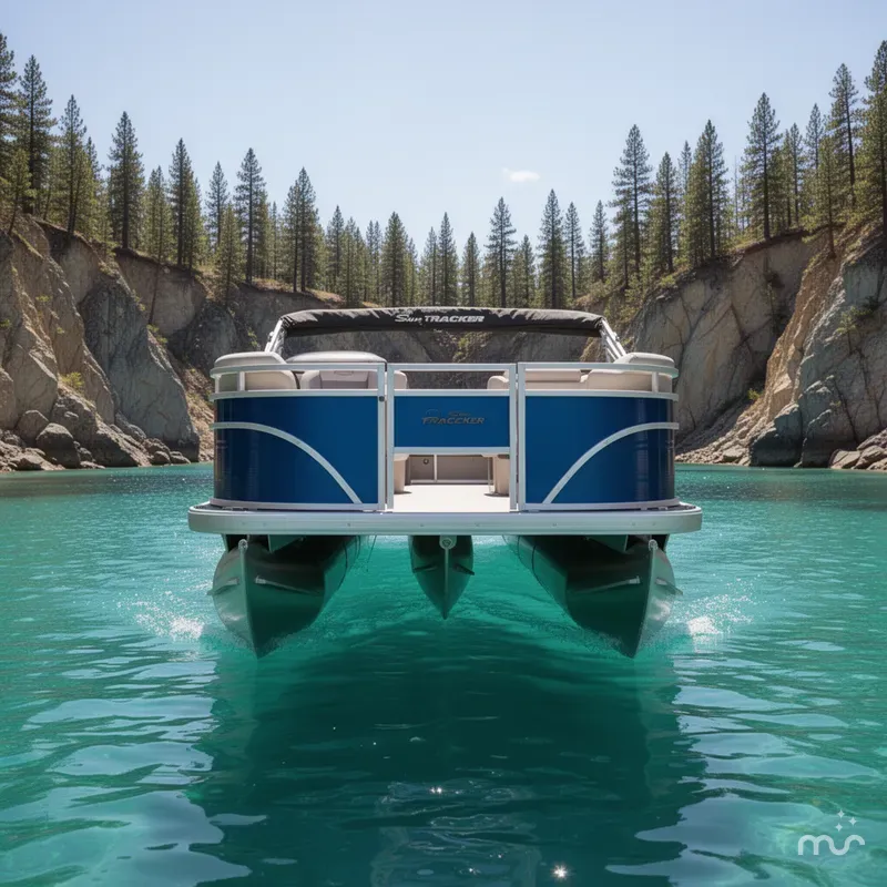Slide: The Image of Sun Tracker Fishin' Barge 20 DLX 2026 - 1