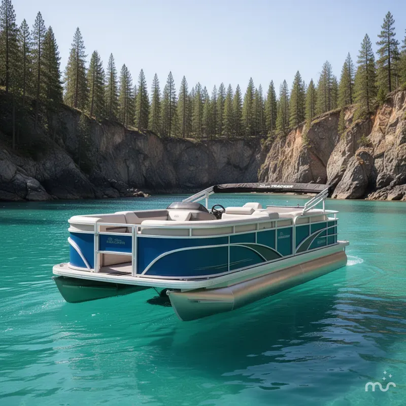 Slide: The Image of Sun Tracker Fishin' Barge 20 DLX 2026 - 3