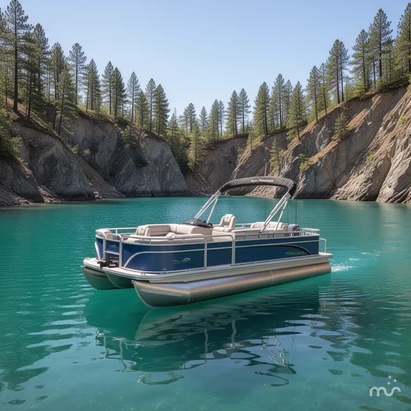 Slide: The Image of Sun Tracker Fishin' Barge 20 DLX 2026 - 4