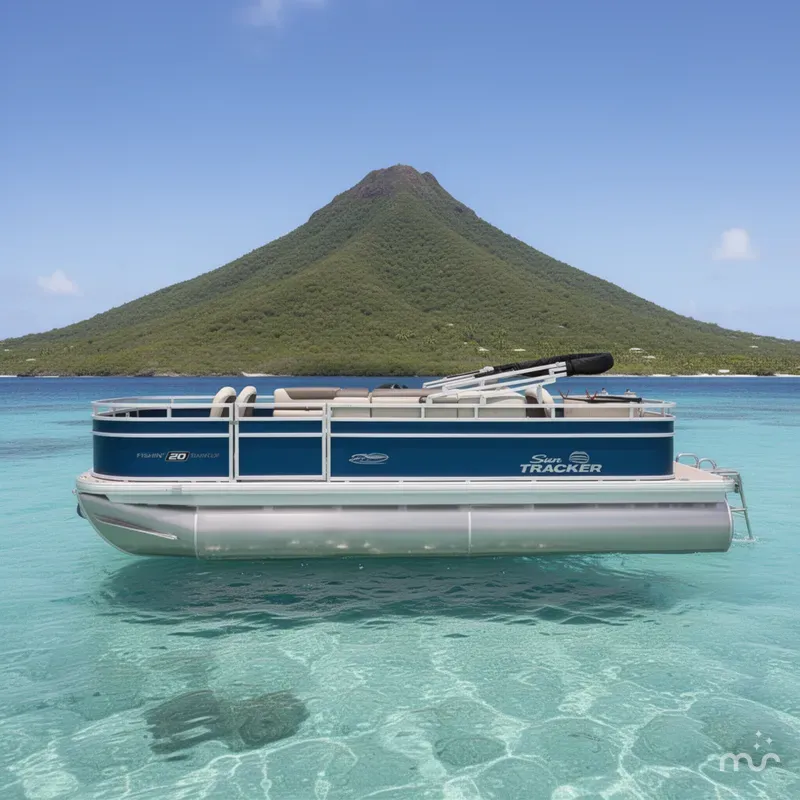 The Image of Sun Tracker Fishin' Barge 20 DLX 2026 - 0