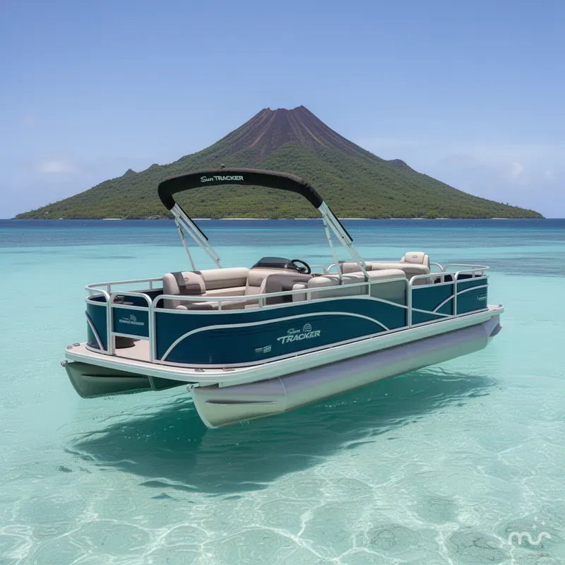 Slide: The Image of Sun Tracker Fishin' Barge 20 DLX 2026 - 3
