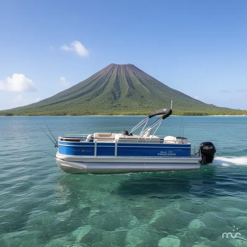 Slide: The Image of Sun Tracker Fishin' Barge 20 DLX 2026 - 4