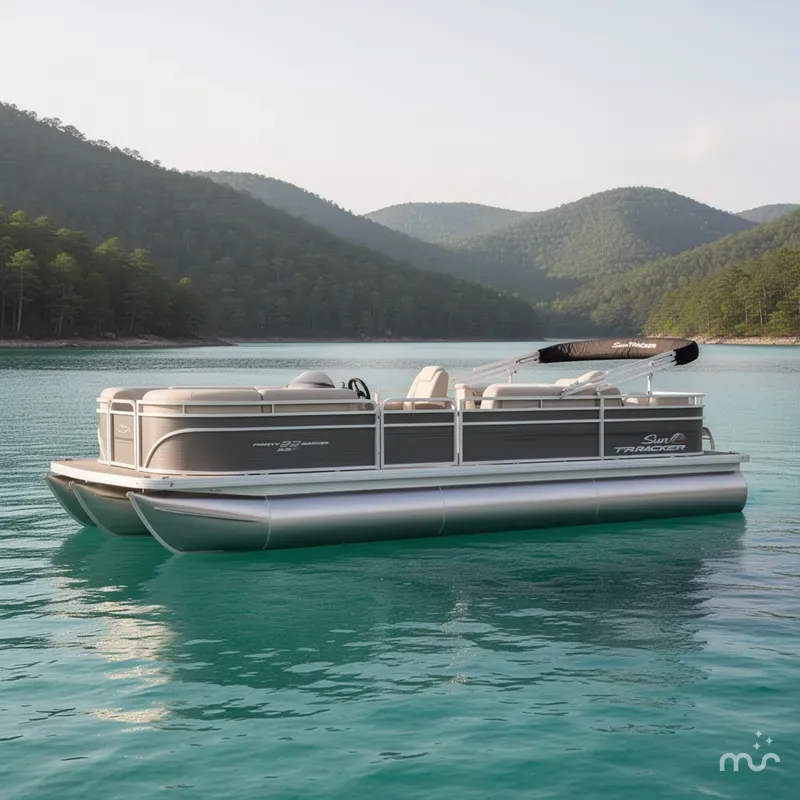 Slide: The Image of Sun Tracker Party Barge 22 RF XP3 2026 - 2
