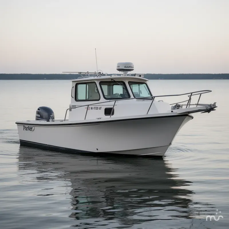 Slide: The Image of Parker Marine 2320 Sport Cabin 1996 - 0
