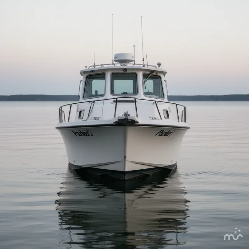 Slide: The Image of Parker Marine 2320 Sport Cabin 1996 - 3