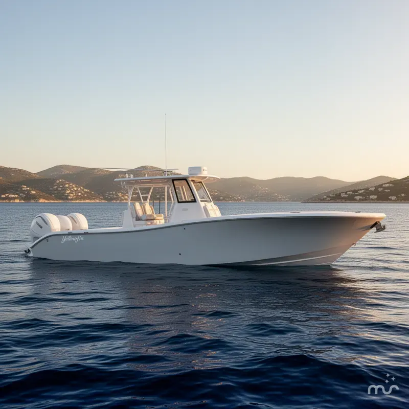Slide: The Image of Yellowfin 36 Offshore 2026 - 2