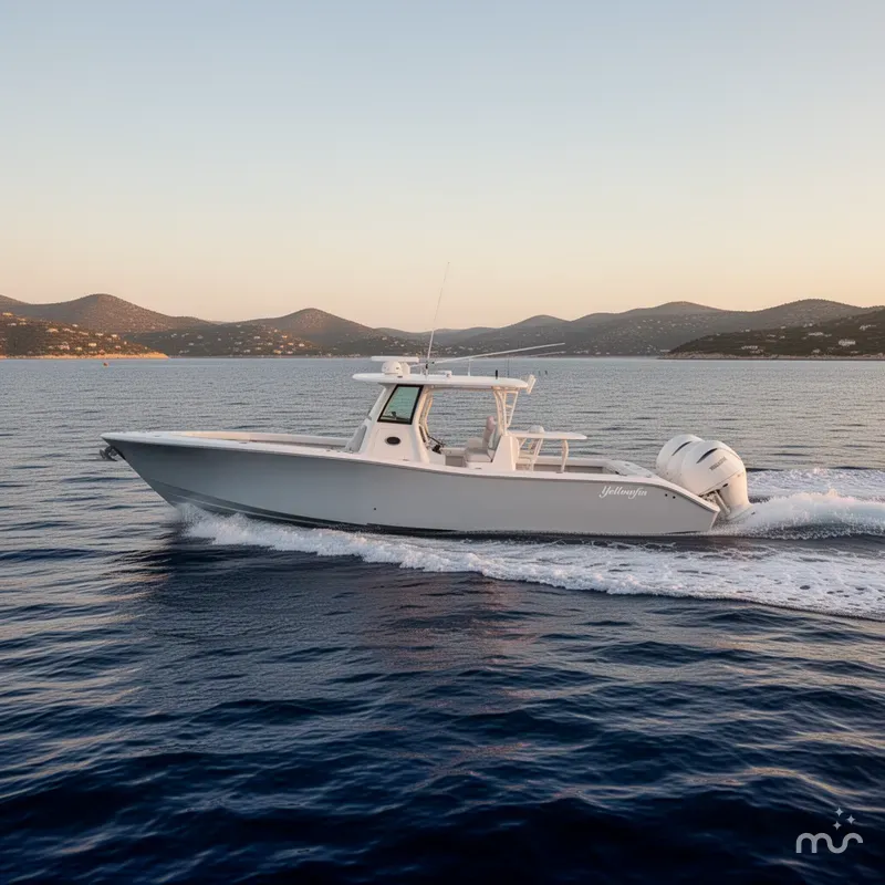 Slide: The Image of Yellowfin 36 Offshore 2026 - 4
