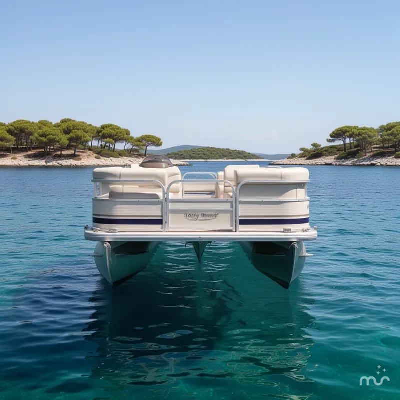 Slide: The Image of Misty Harbor Pontoons 2085CF 2005 - 1