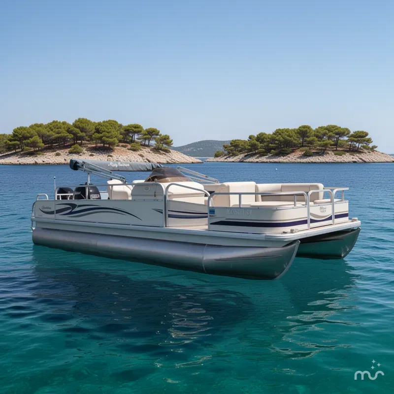 Slide: The Image of Misty Harbor Pontoons 2085CF 2005 - 2