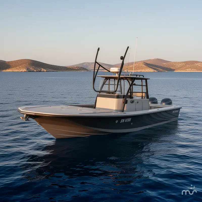 Slide: The Image of Fat Cat Boats 25 Sniper 2016 - 2