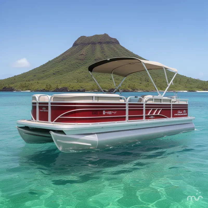 The Image of Party Barge 22 RF DLX 2023 - 0