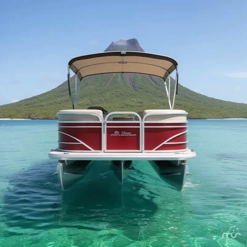 Slide: The Image of Party Barge 22 RF DLX 2023 - 3