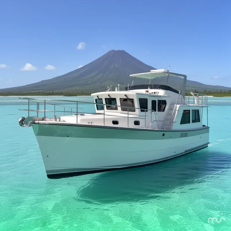 Slide: The Image of Helmsman Trawlers 43E PILOTHOUSE 2025 - 2