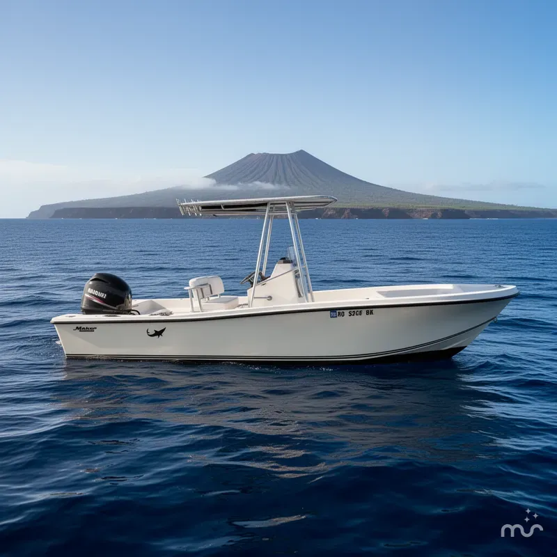 Slide: The Image of Mako Pro Skiff 21 CC 1984 - 2