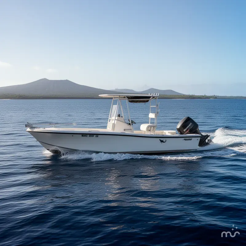 Slide: The Image of Mako Pro Skiff 21 CC 1984 - 4