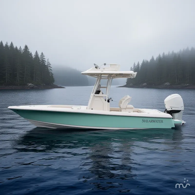 Slide: The Image of Shearwater 26 Carolina 2019 - 2