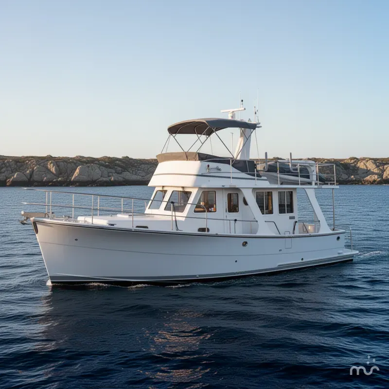 Slide: The Image of Helmsman Trawlers 37 Sedan 2022 - 2